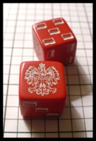 Dice : Dice - 6D - Q Workshop Polish Souvenir Dice - Q Prize Jan 2010